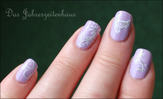 Nageldesign Pastell
 Nageldesign Frühling in Pastell