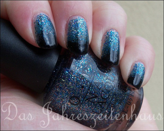 Nageldesign Petrol
 Nageldesign Glitter Gra nt Petrol