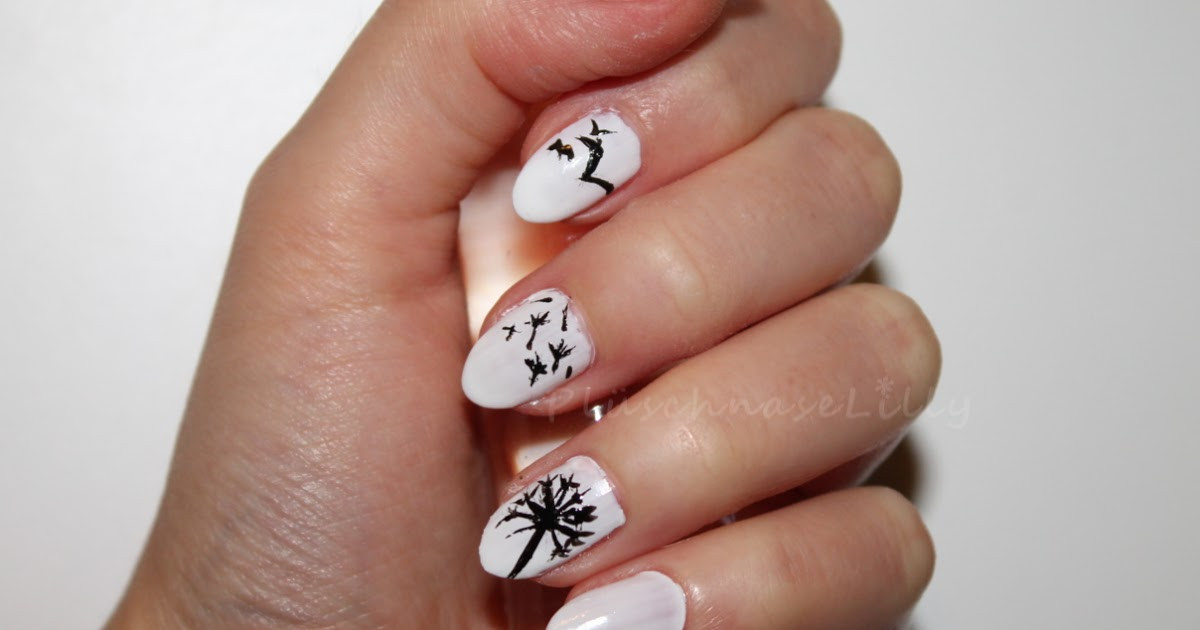 Nageldesign Pusteblume
 KleineBunteWelt Nageldesign Pusteblume