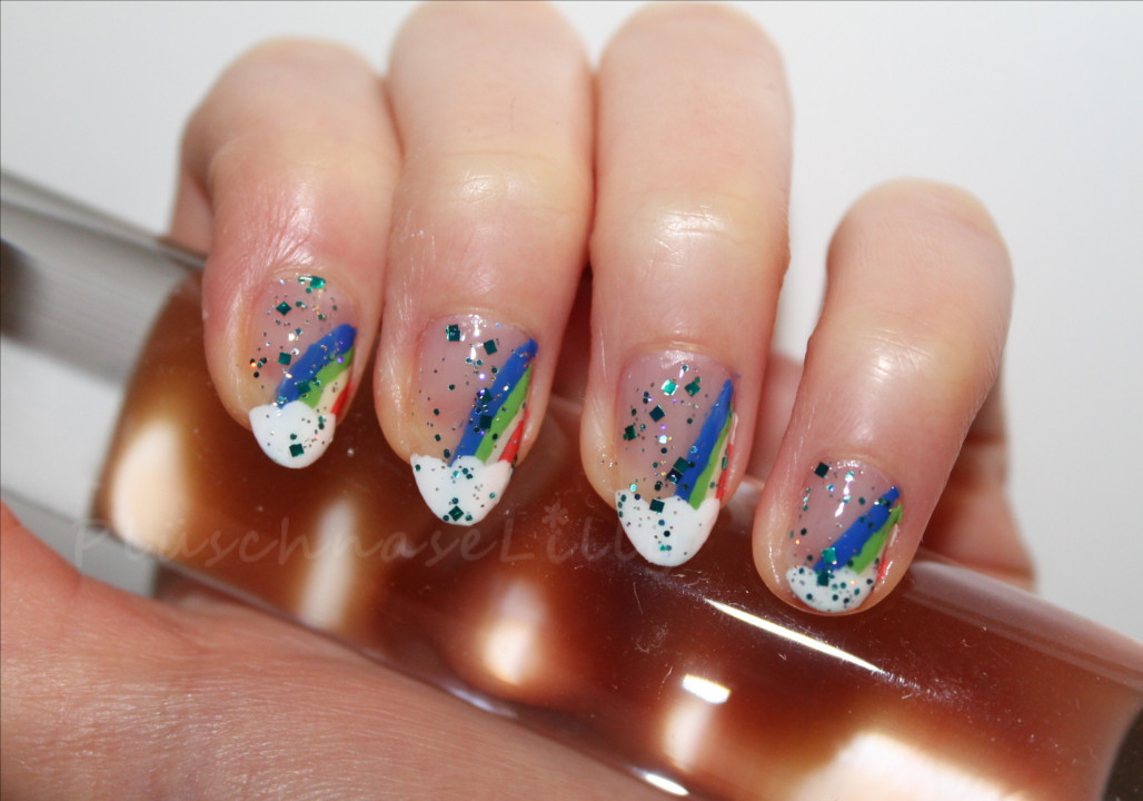 Nageldesign Regenbogen
 KleineBunteWelt Nageldesign Regenbogen