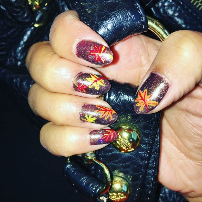 Nageldesign Rottöne
 Fingernägel Design Nageldesign Herbst in 33 Beispielen