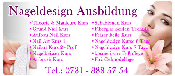 Nageldesign Schulung Stuttgart
 Nageldesign Ausbildung Ulm Neu Ulm Nageldesign Schulung