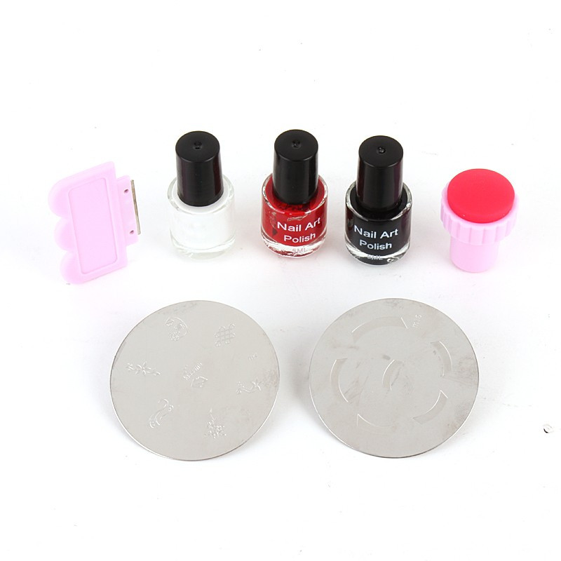 Nageldesign Set Kaufen
 Nageldesign Schablonen Kaufen günstig Nailart Stamping Set