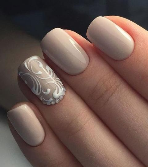 Nageldesign Spitzenmuster
 Nageldesign 30 Nailart Trends zur Inspiration