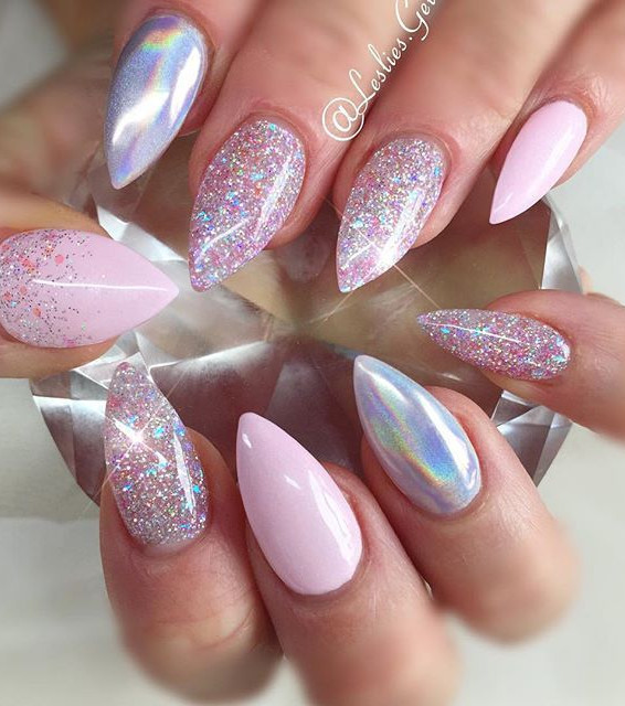 Nageldesign Spitzenmuster
 Nageldesign 30 Nailart Trends zur Inspiration