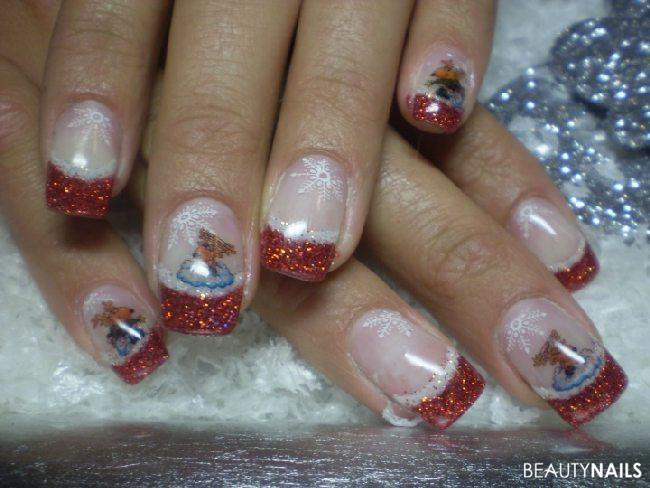 Nageldesign Weihnachten Muster
 Winternägel & Weihnachtsnägel 50 Nageldesign Bilder