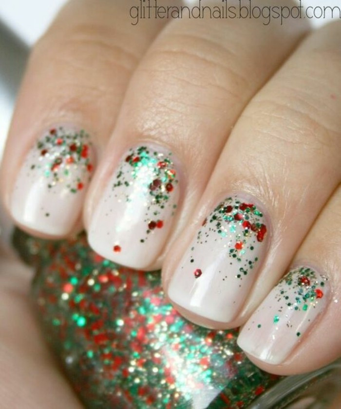 Nageldesign Weihnachten Muster
 Nageldesign Weihnachten 101 inspirierende Fingernägel Ideen