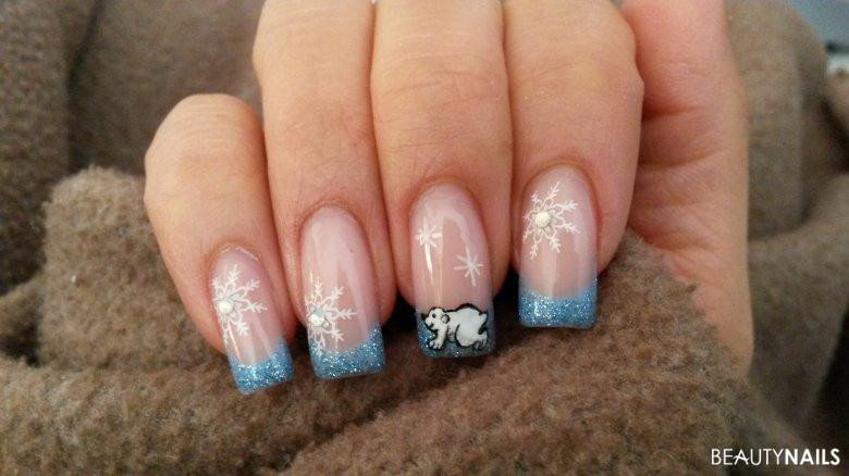 Nageldesign Winter Bilder
 Winternägel & Weihnachtsnägel 50 Nageldesign Bilder