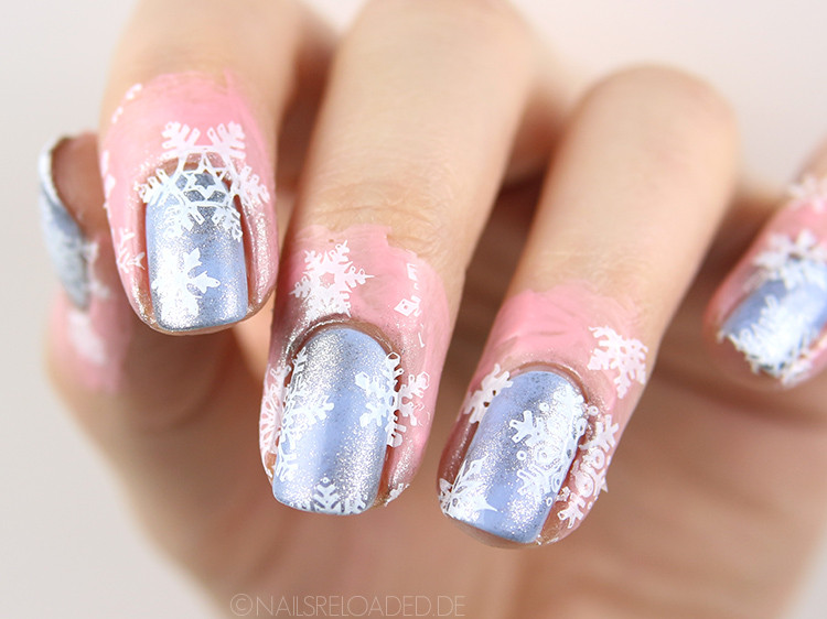 Nageldesign Winter
 nails reloaded nailsreloaded challenge Nageldesign Winter