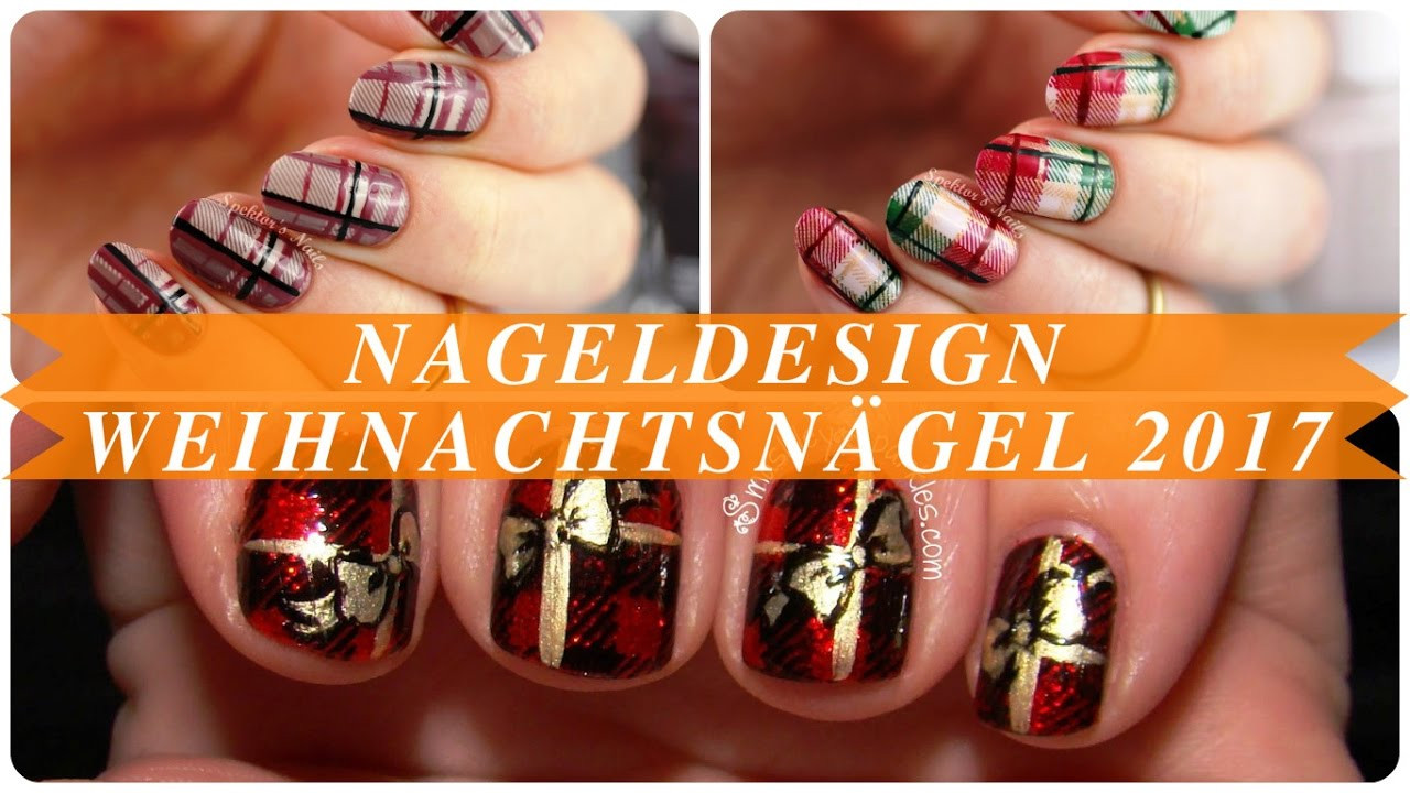 Nageldesign Youtube
 Nageldesign weihnachtsnägel 2017