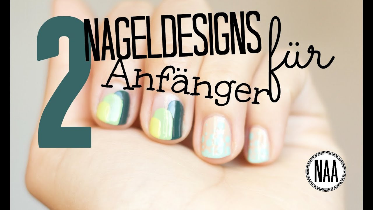 Nageldesigns Für Anfänger
 2 schnelle und einfache Nageldesigns für Anfänger Teil 9