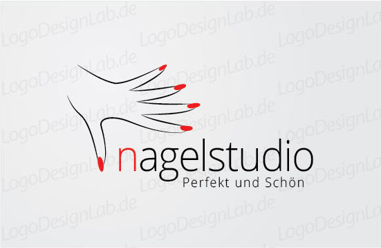 Nagelstudio Handwerk
 Nagelstudio Logo Template