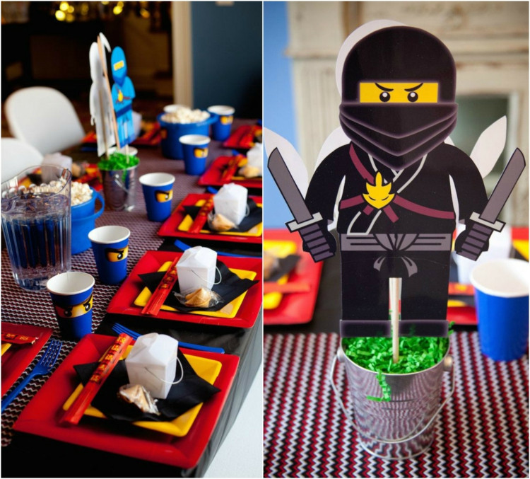 Ninjago Geburtstagsparty
 Ninjago basteln zum Kindergeburtstag Spannende Ideen zur