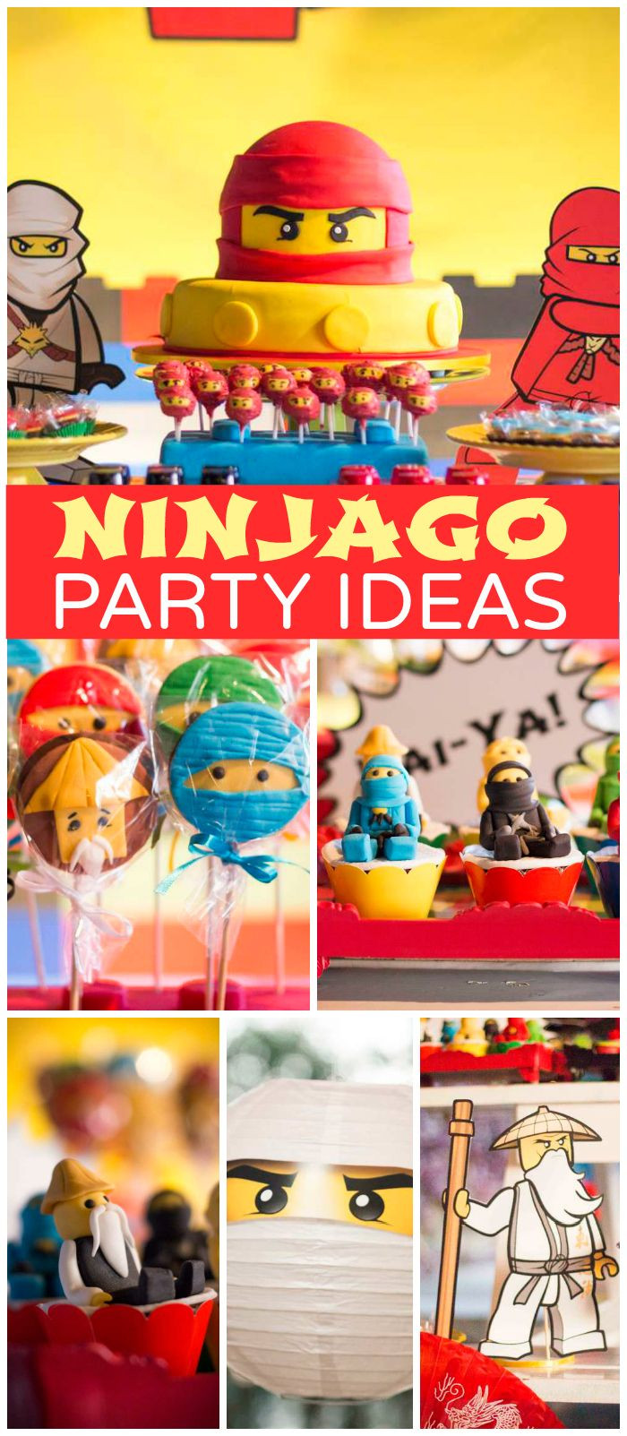 Ninjago Geburtstagsparty
 Lego NinjaGo Birthday "Antônio turns 8 in the Lego s