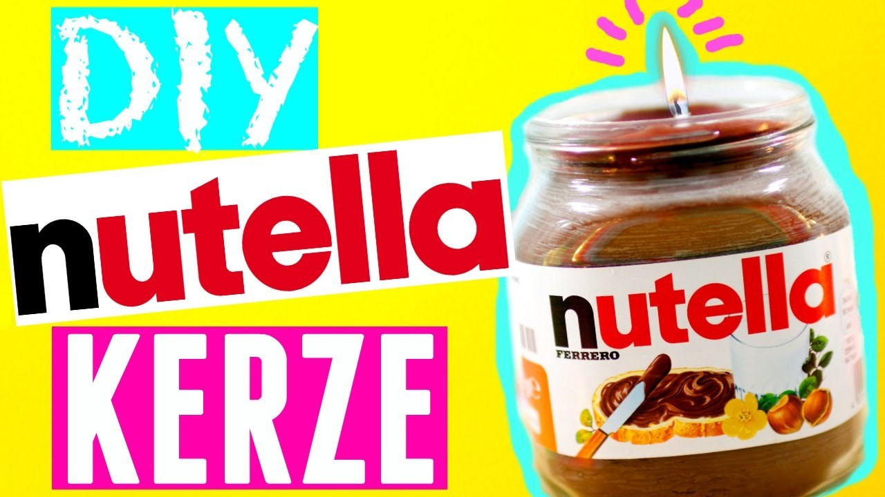 Nutella.De/Diy
 Geniale NUTELLA Hacks Duftkerze DIY selber machen 2016