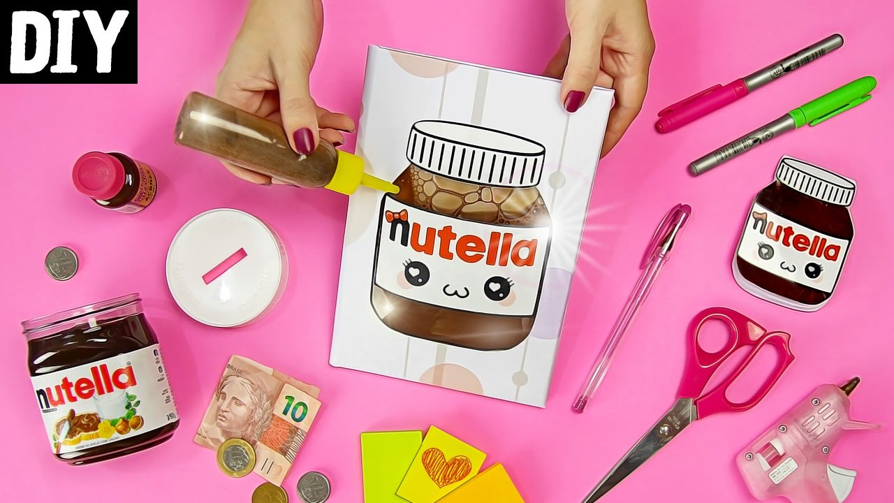 Nutella.De/Diy
 DIYS NUTELLA 😋🍫 IDEIAS FOFAS E ÚTEIS