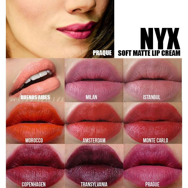 Nyx Matte Lip Cream
 NYX Soft Matte Lip Cream Cosmetic Ideas Cosmetic Ideas