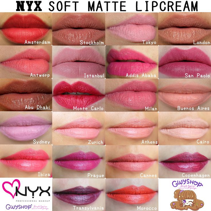 Nyx Matte Lip Cream
 New Cailyn makeup from Evine Recipes Pinterest