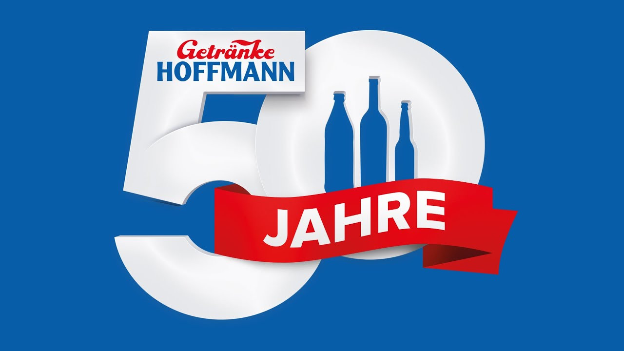 Öffnungszeiten Getränke Hoffmann
 50 Jahre Getränke Hoffmann