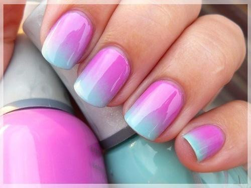 Ombre Nageldesign
 How to Create an Ombre Nail Design