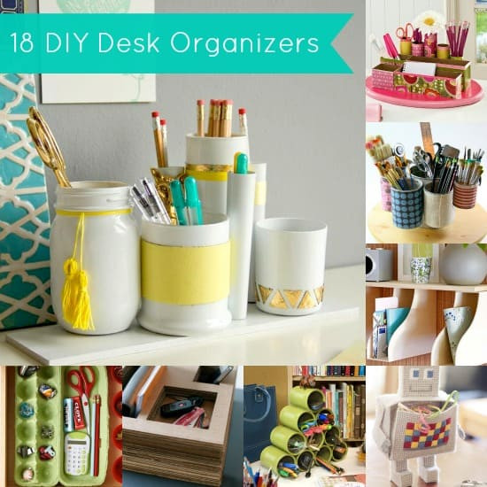 Organizer Diy
 DIY Desk Organizer 18 Project Ideas DIY Candy