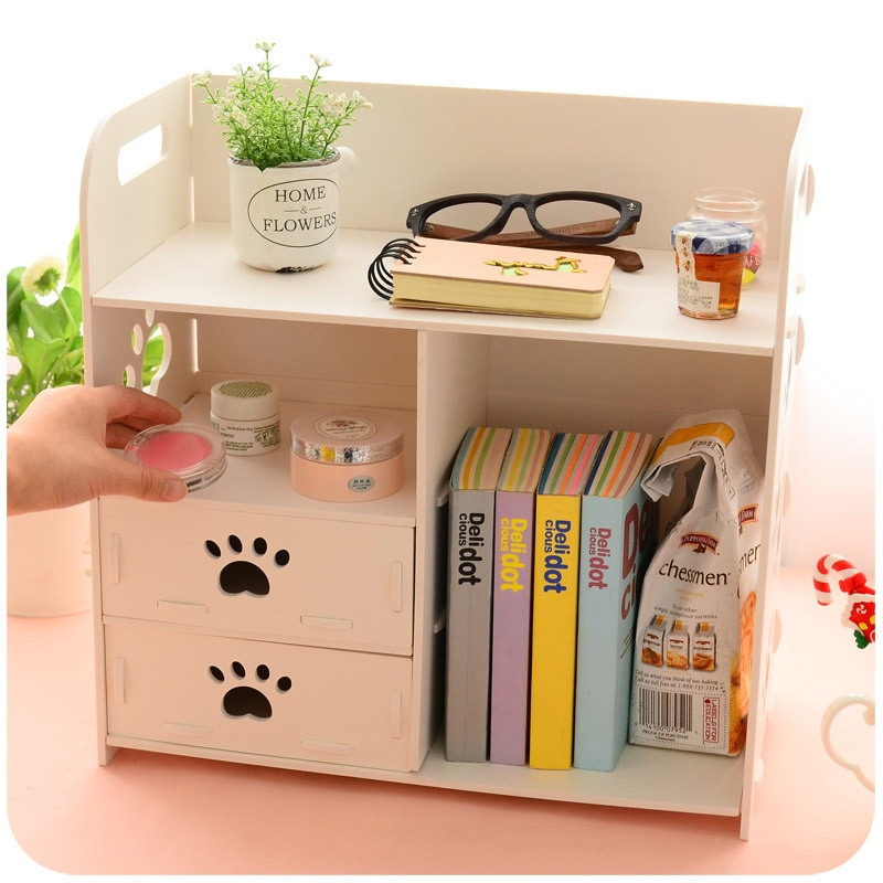 Organizer Diy
 Aliexpress Buy DIY Modern White Wooden Storage Box