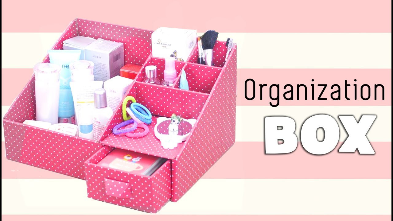 Organizer Diy
 DIY Makeup Storage and Organization