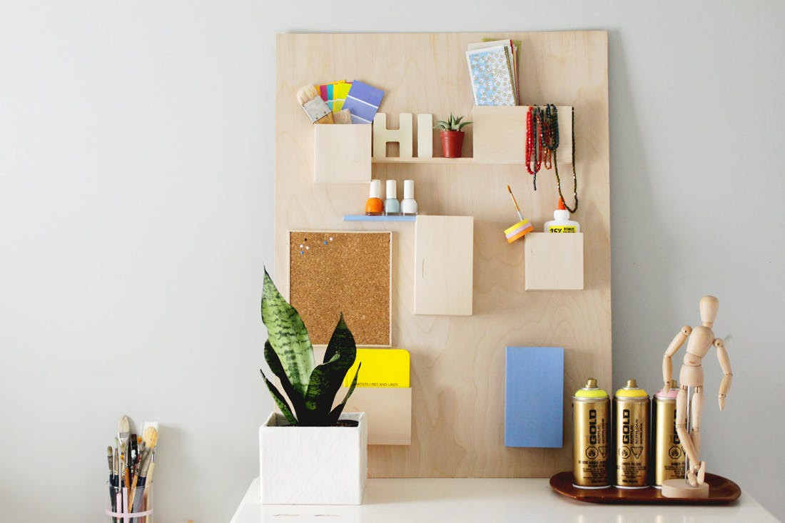 Organizer Diy
 DIY This $328 Anthropologie Wall Organizer for Less Than