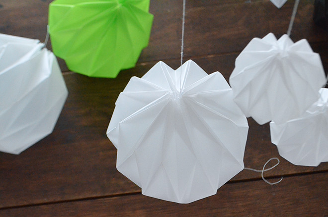 Origami Hochzeit
 DIY Tutorial Origami Lampions