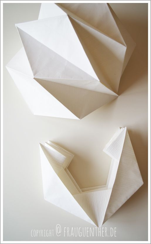 Origami Lampe Diy
 Best 25 Origami lamp ideas on Pinterest