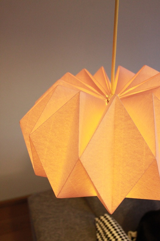 Origami Lampe Diy
 DIY une lampe origami Initiales GG