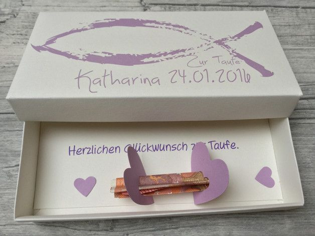 Originelle Geschenke Zur Taufe
 Geldgeschenke Geldgeschenk zur Taufe Nr 4 ein