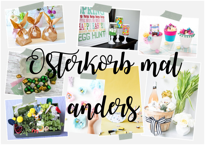 Ostergeschenke Diy
 Osterkorb mal Anders mit sen DIY Ideen Partystories Blog