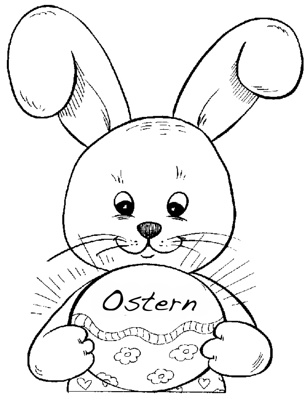 Osterhasen Malvorlagen
 Kostenlose Malvorlagen & Ausmalbilder mit Ostern Motiven