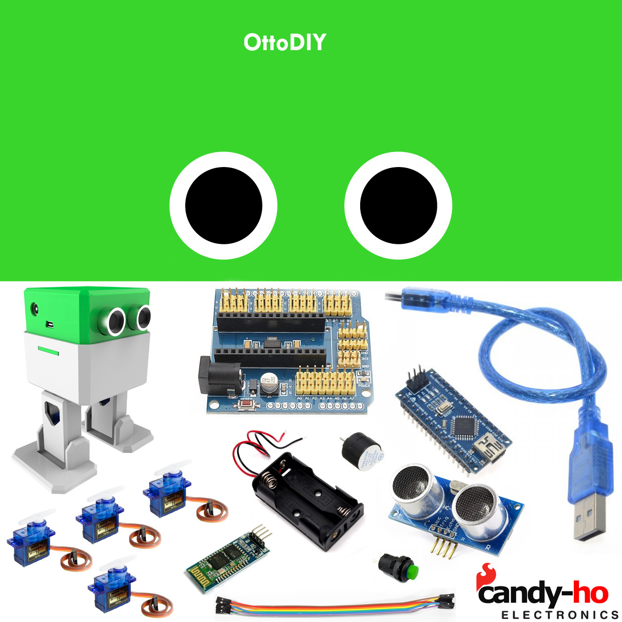 Otto Diy
 Kit P Armar Robot Otto Diy pleto Baila Control