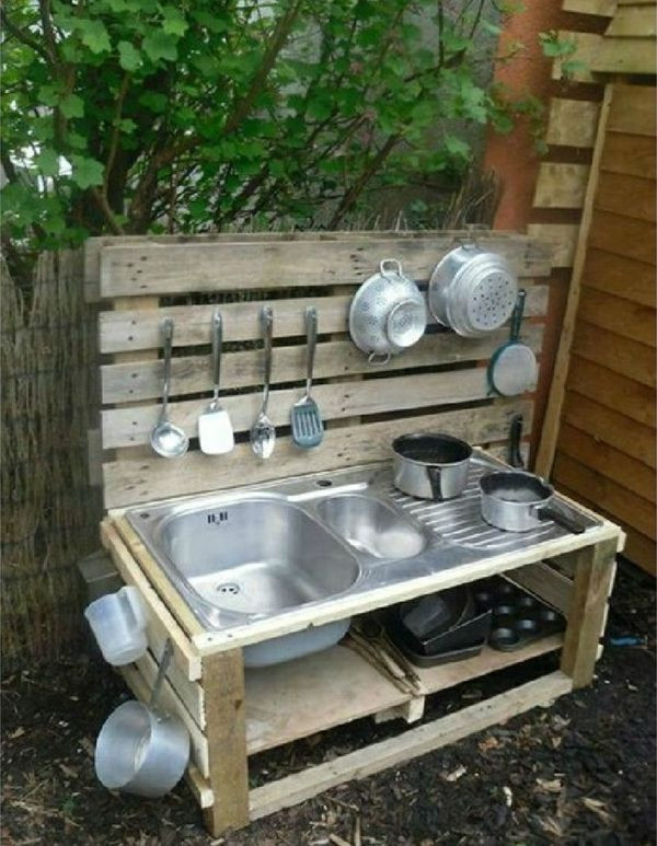 Outdoor Küche Diy
 Gartenmöbel aus Paletten inspirierende DIY Möbel für