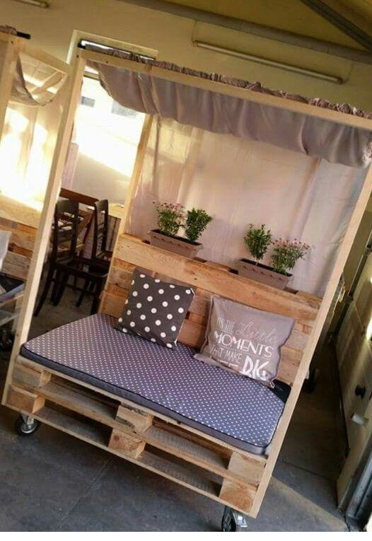 Paletten Diy
 Sommerbett Paletten DIY