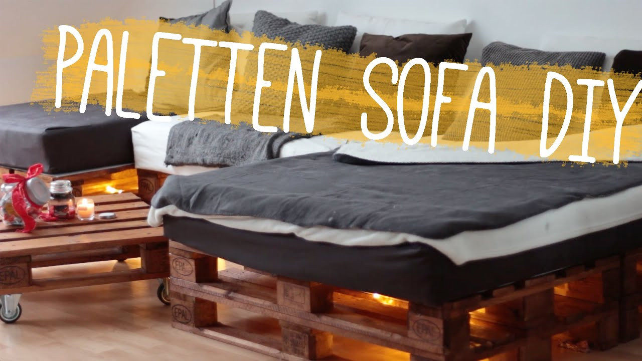 Paletten Diy
 Paletten Sofa Couchtisch DIY