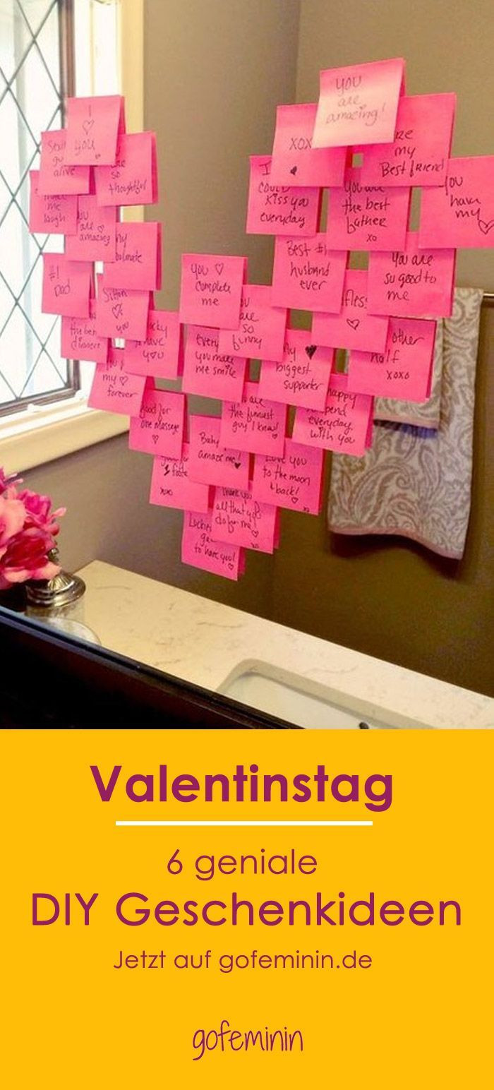 Partner Geschenke Zum Jahrestag
 Viel cooler als gekauft 6 geniale DIY Valentinstag