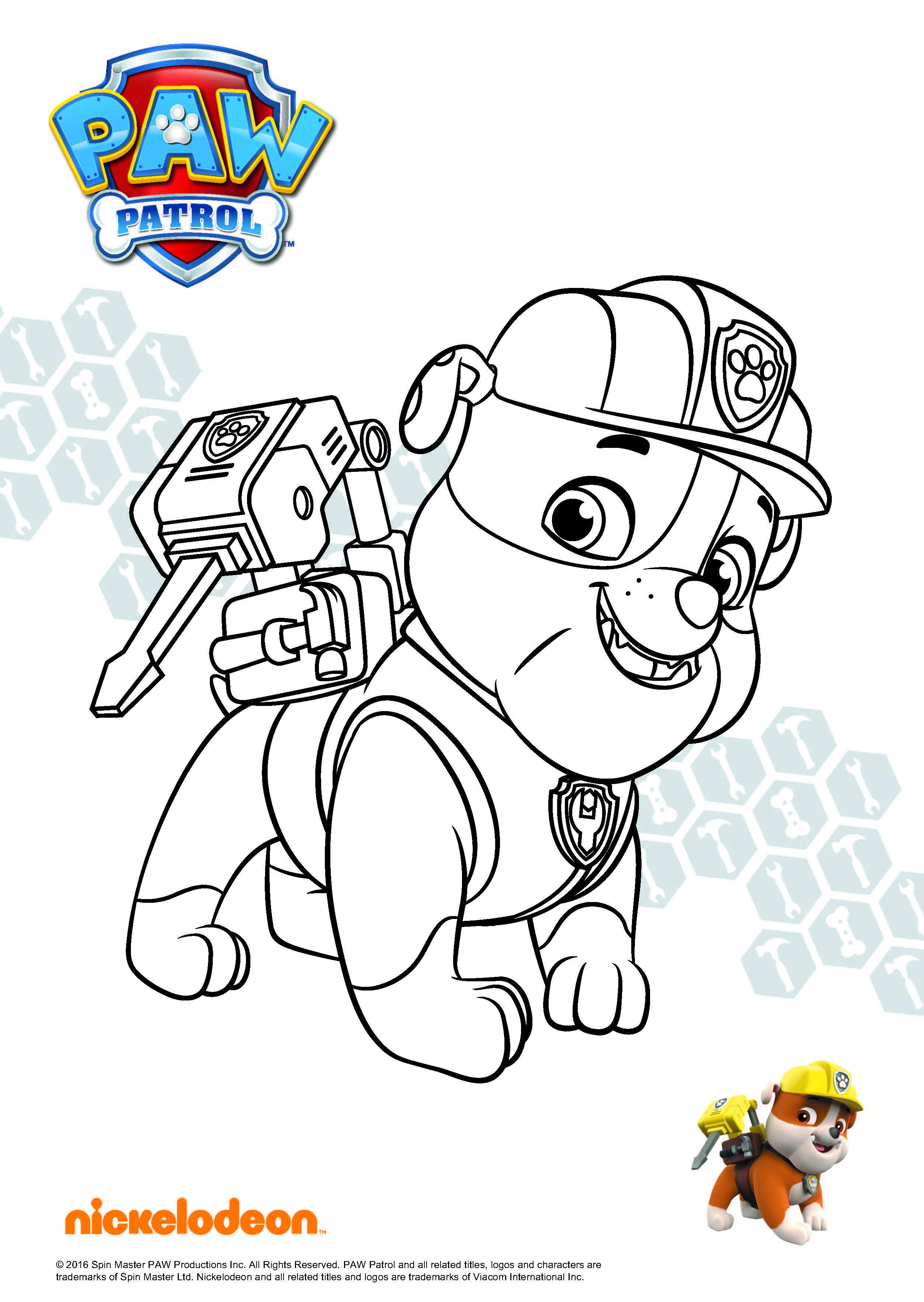 Paw Patrol Ausmalbilder Chase
 Paw Patrol Ausmalbilder