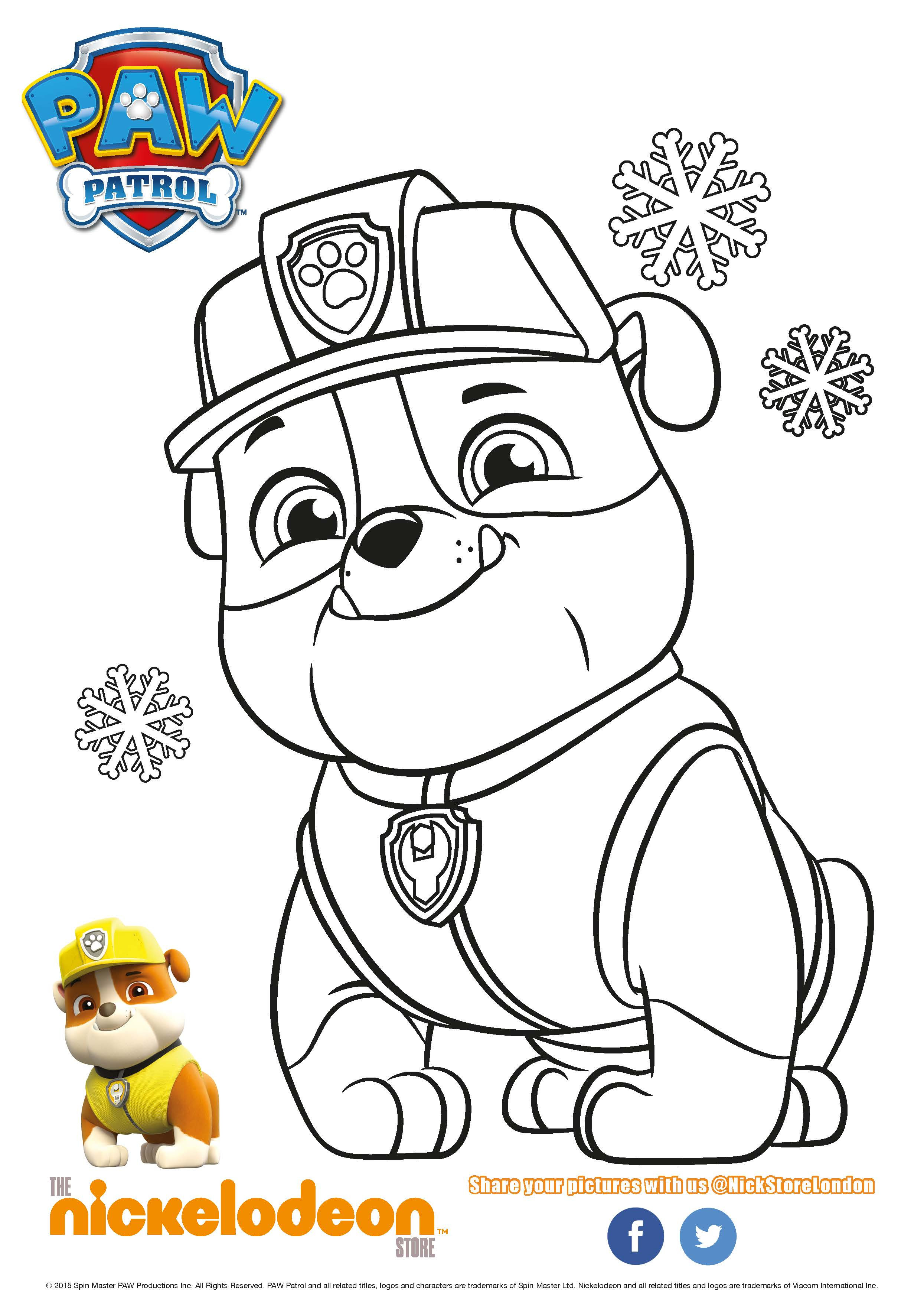 Paw Patrol Ausmalbilder Zum Drucken
 Paw Patrol Ausmalbilder