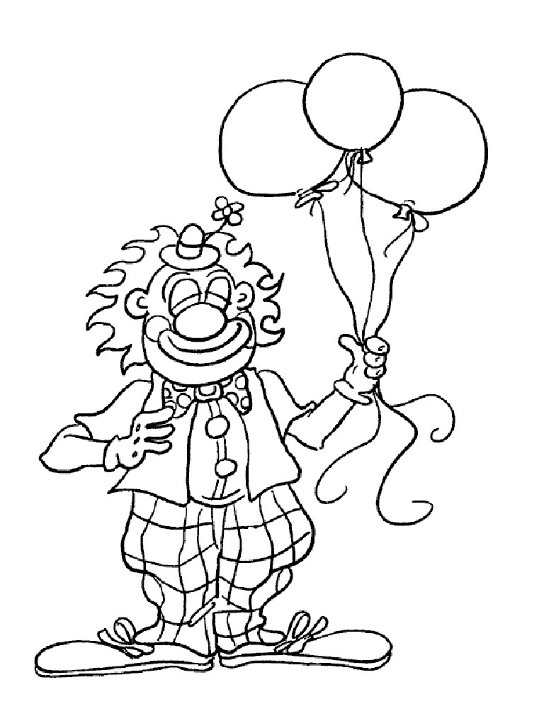Pennywise Ausmalbilder
 30 dessins de coloriage Clown à imprimer
