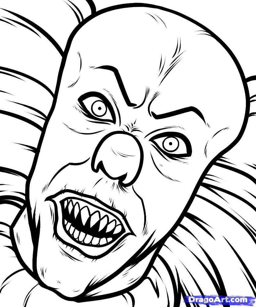 Pennywise Ausmalbilder
 How to Draw Pennywise Pennywise Pennywise the Clown