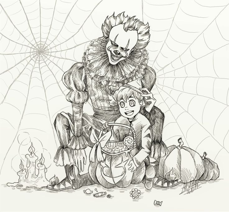 Pennywise Ausmalbilder
 99 best Pennywise 2017 images on Pinterest