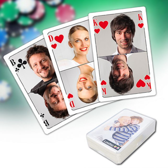 Personalisierte Geschenke Geburtstag
 Personalisierte Poker Karten tolles Geschenk für Pokerfans