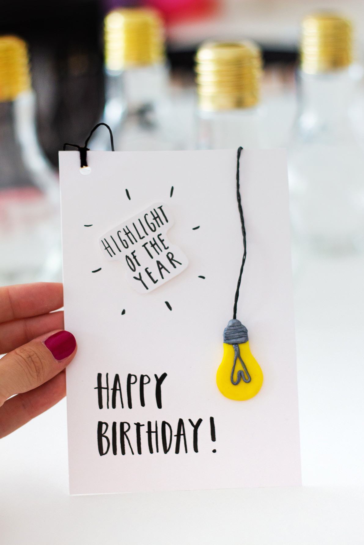 Persönliche Geburtstagsgeschenke
 Geburtstagsgeschenke selber machen Drei DIY Ideen •