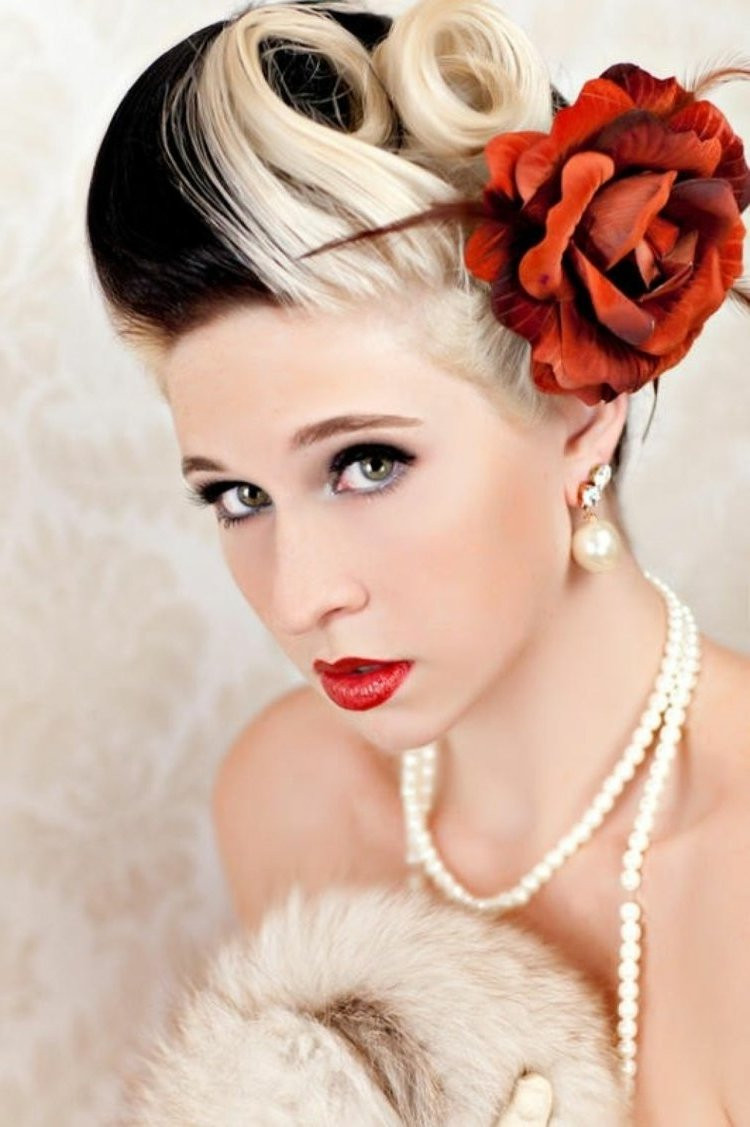 Pin Up Frisuren
 Tolle Rockabilly Tolle 19 Pin Up Frisuren zum