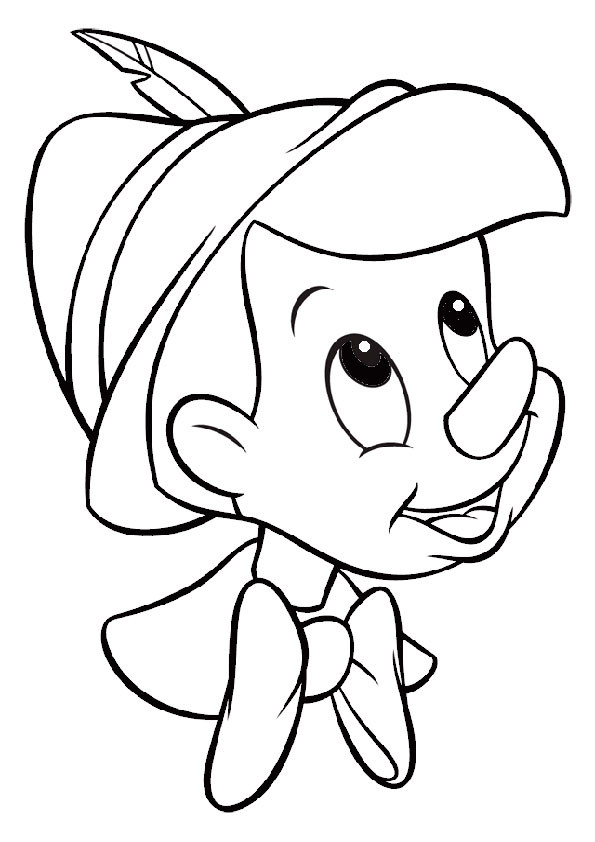 Pinocchio Ausmalbilder
 Ausmalbilder kostenlos Disney Pinocchio 7