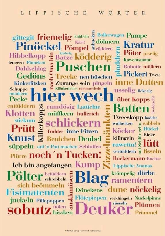 Plattdeutsche Geburtstagswünsche
 ich liebe ostwestfälisch Sprüche Pinterest