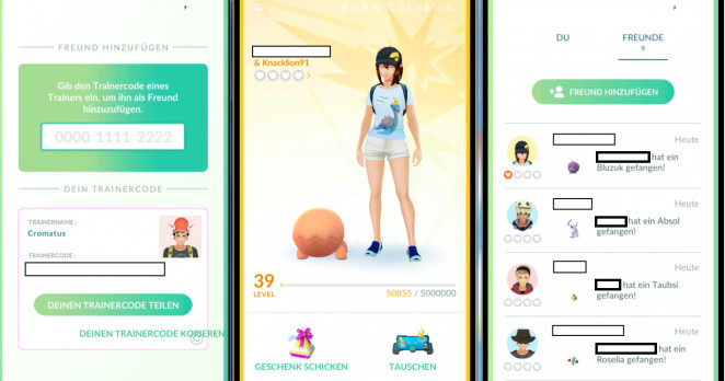 Pokemon Go Geschenke
 Pokémon GO Tauschen und Schenken ist jetzt freigeschaltet